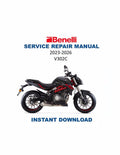 Benelli V302C Service Manual PDF service repair manual cover