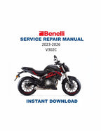 Benelli V302C Service Manual PDF service repair manual cover