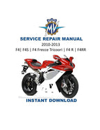 MV Agusta F4 Service Manual PDF service repair manual cover