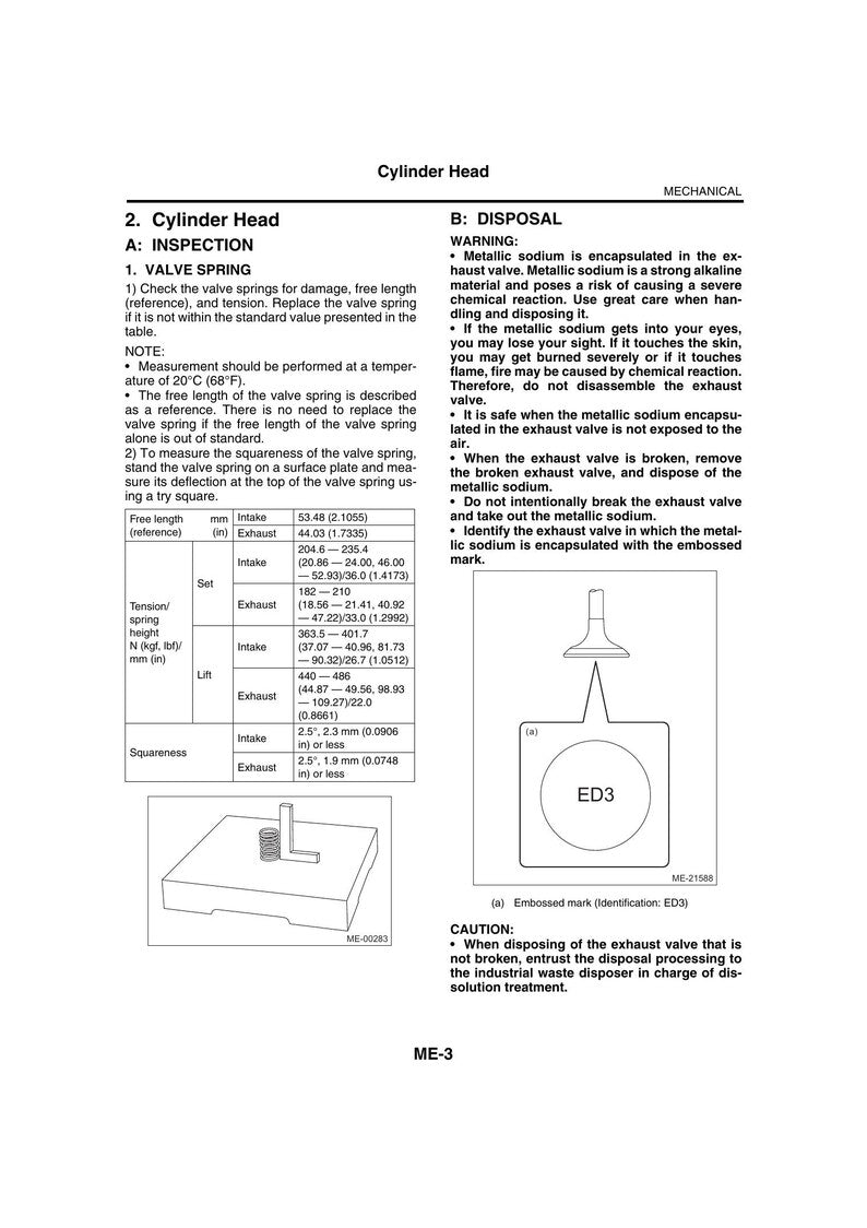 Subaru S209 Service Manual service manual preview page 5