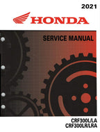 Honda CRF300L Service Manual PDF service repair manual cover