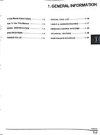 Honda Grom 125 Service Manual service manual preview page 2