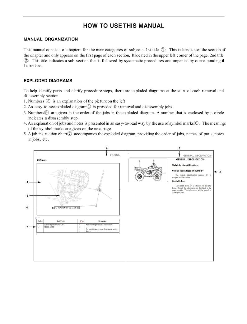 Loncin Xwolf 700i Service Manual service manual preview page 4