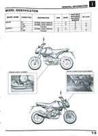 Honda Grom 125 Service Manual service manual preview page 6