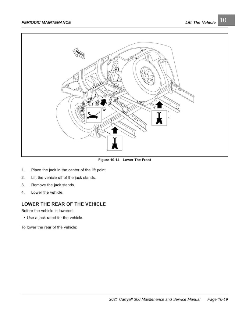 Club Car Carryall 300 Service Manual service manual preview page 4