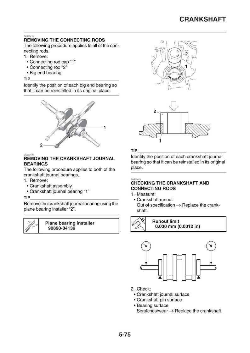 Yamaha TMAX Tech Max 560 Service Manual service manual preview page 3