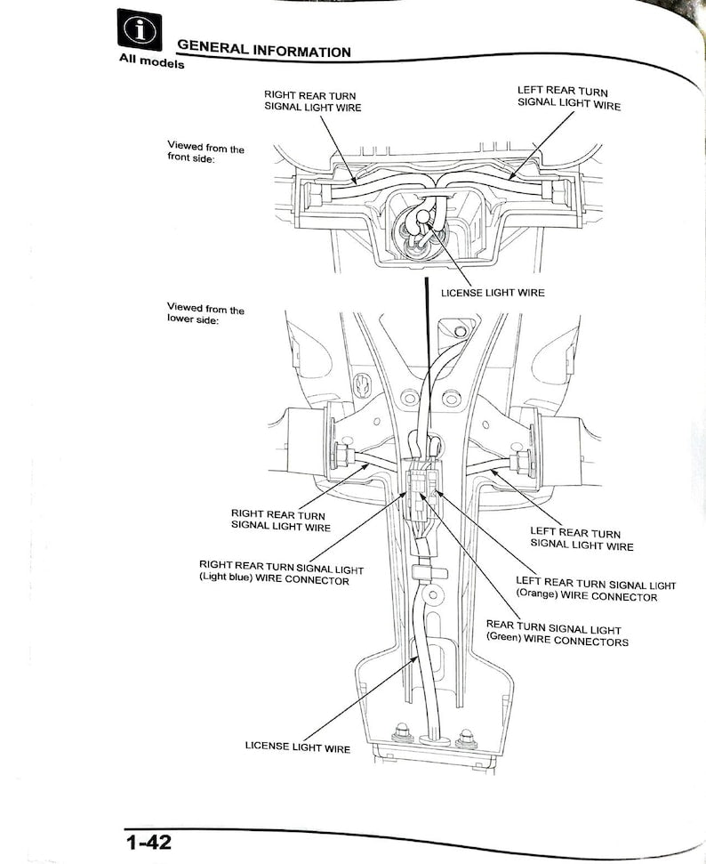 Honda Grom 125 Service Manual service manual preview page 8