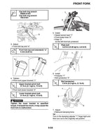 Yamaha WR450F Service Manual service manual preview page 4
