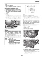 Yamaha YZ250FX Service Manual 2022-2026 Off-Road Motorcycle service manual preview page 3