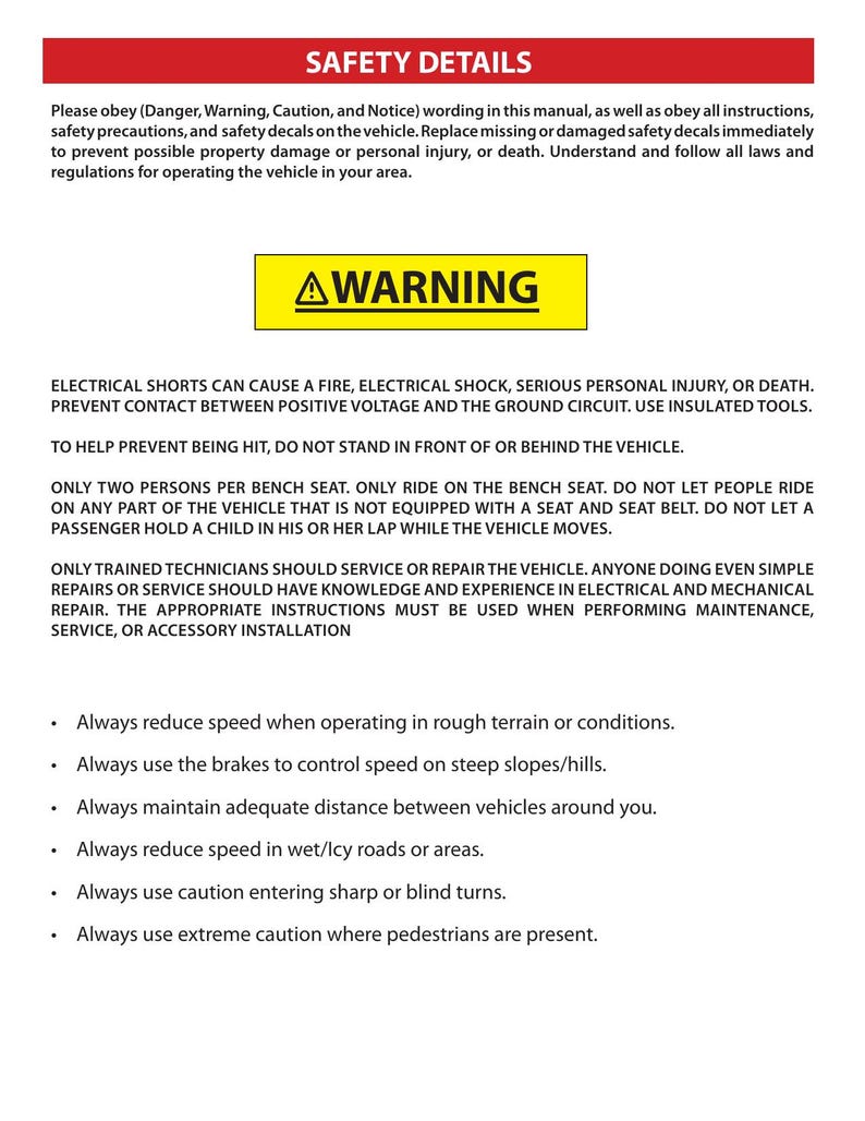 Sierra LSV AX1 AX2 ax3 ax4 Service Manual service manual preview page 2