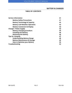 Volcon Brat E-Bike Service Manual 2023-2027 Electric Motorcycle service manual preview page 9
