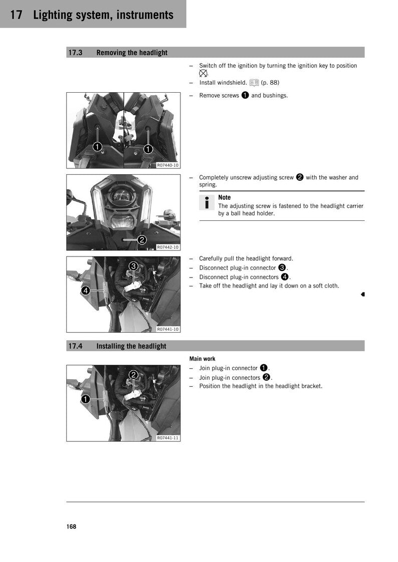 KTM 390 Adventure R Service Manual service manual preview page 10