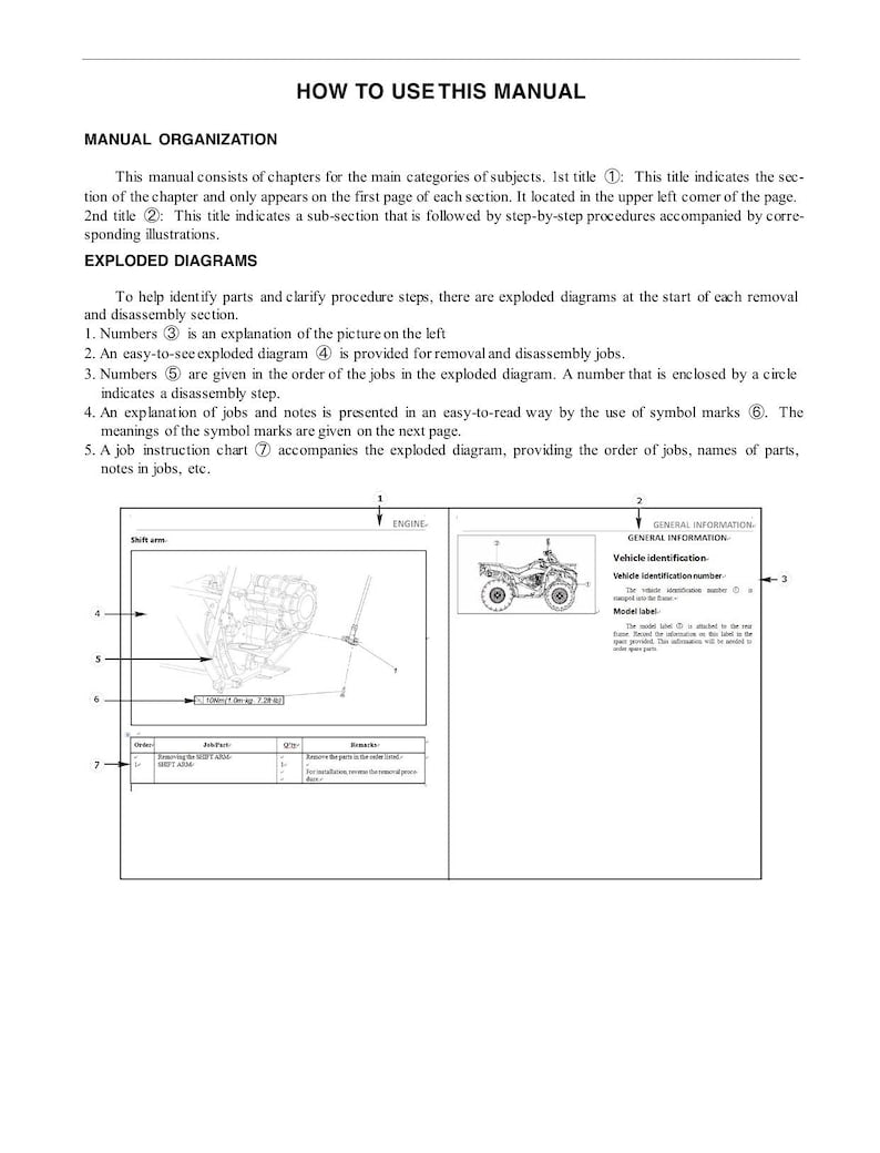 Loncin Xwolf 200 Service Manual service manual preview page 4