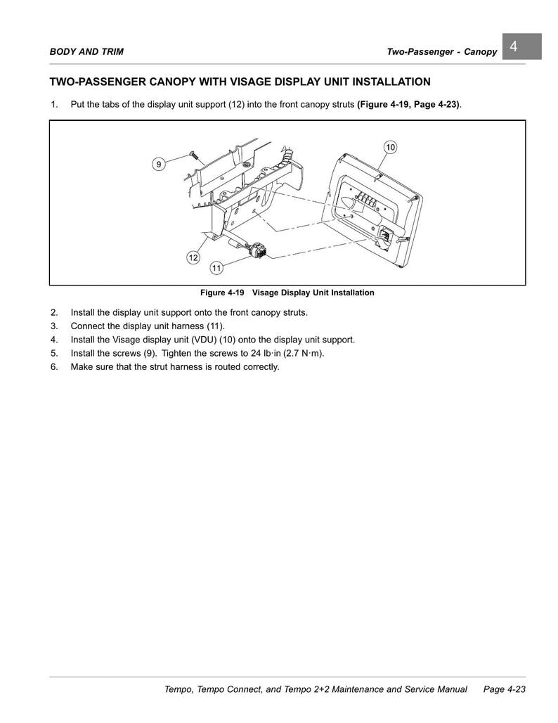 Club Car Tempo Service Manual service manual preview page 7