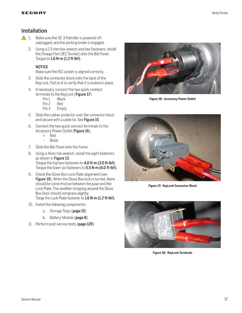 Segway SE-3 Patroller Service Manual service manual preview page 2