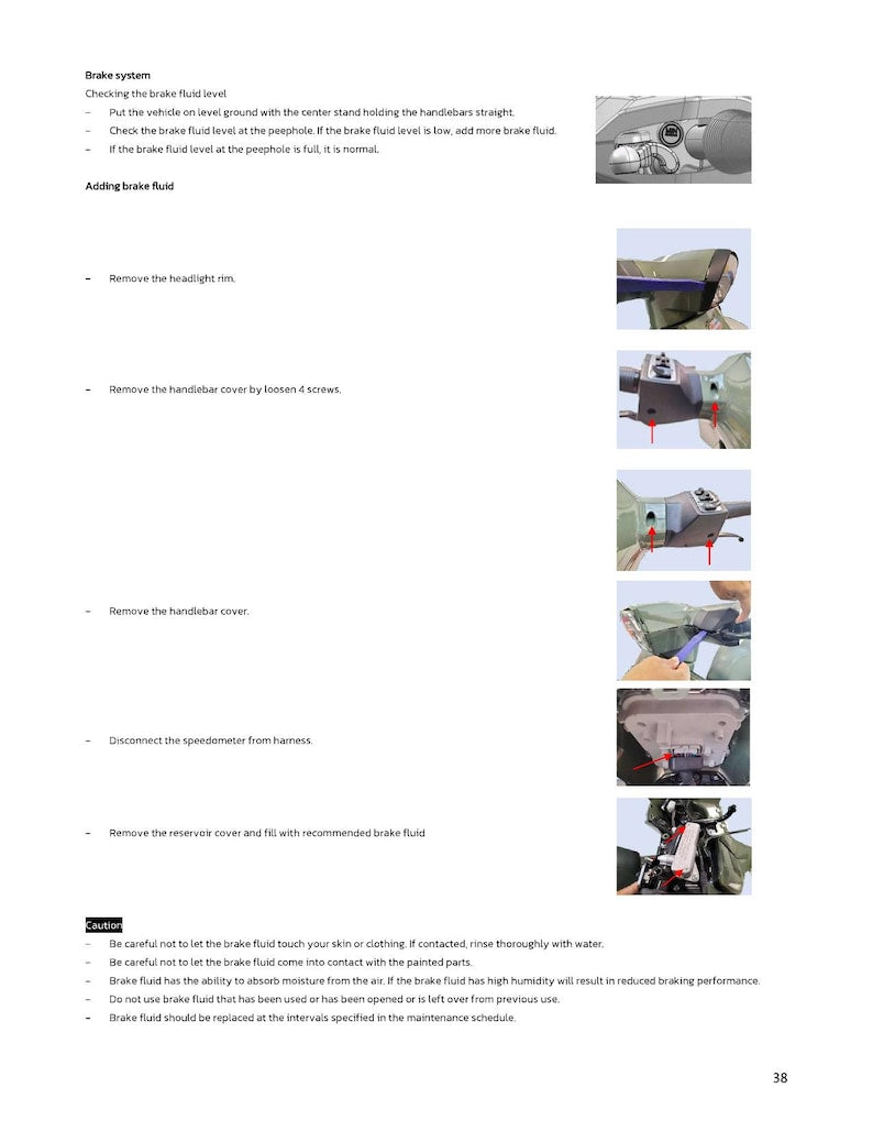 Lambretta X250 Service Manual service manual preview page 9