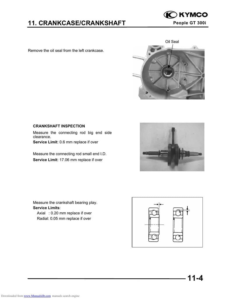 Kymco People GT 300i Service Manual service manual preview page 10