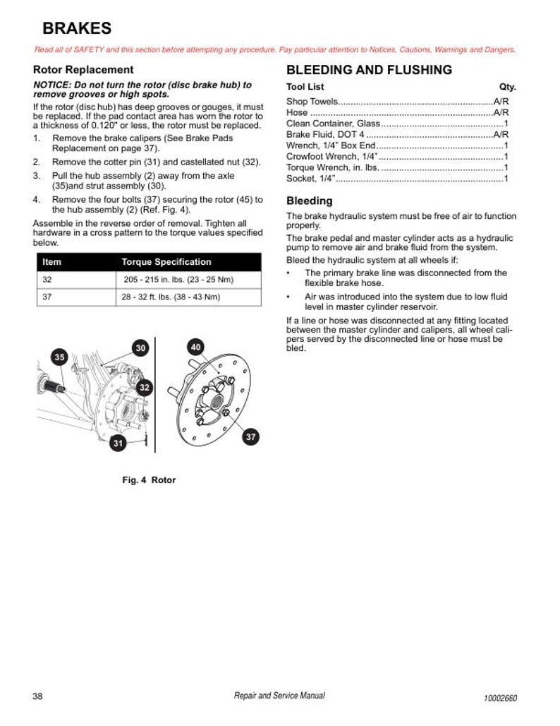 Tracker Offroad EViS 72V Electric UTV Service Manual service manual preview page 4
