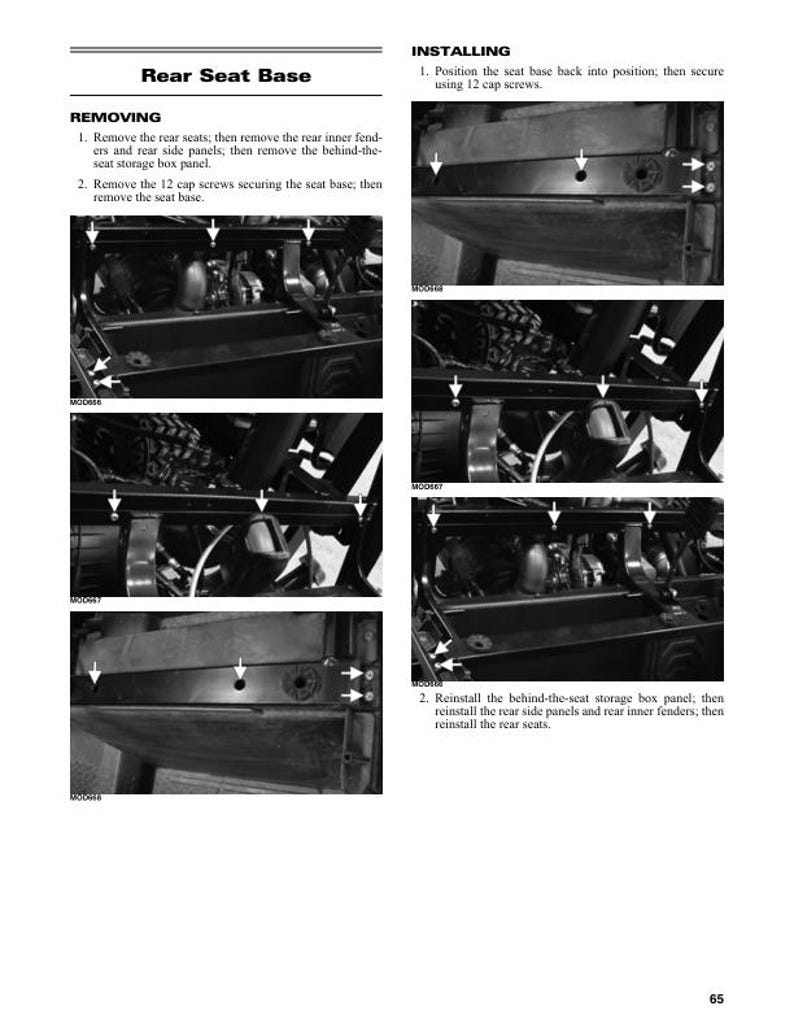 Tracker Offroad 800SX Crew Service Manual service manual preview page 3