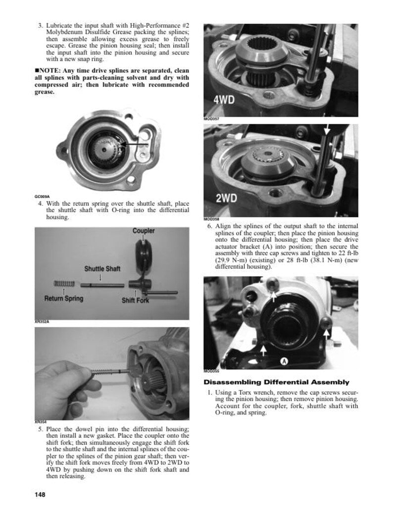 Tracker Offroad 800SX Crew Service Manual service manual preview page 7