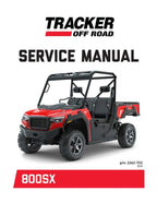 Tracker Offroad 800SX Service Manual service manual preview page 2