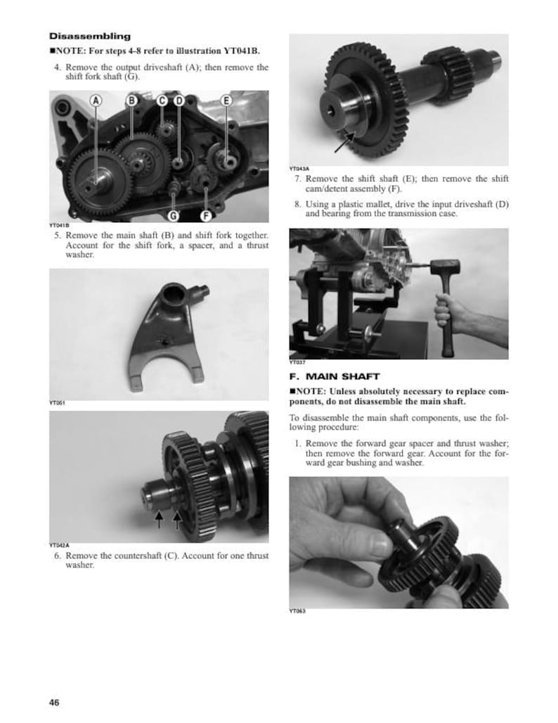 Tracker Offroad 90 ATV Service Manual service manual preview page 5