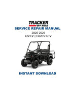 Tracker Offroad EV 72V Electric UTV Service Manual PDF service repair manual cover