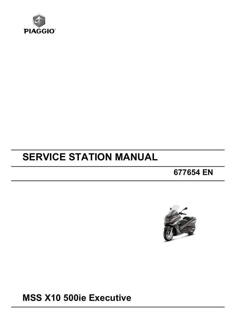 Piaggio X10 500ie Executive Service Manual 2012-2016 Scooter service manual preview page 2
