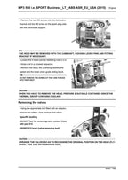 Piaggio MP3 500 Sport Business LT Service Manual service manual preview page 6