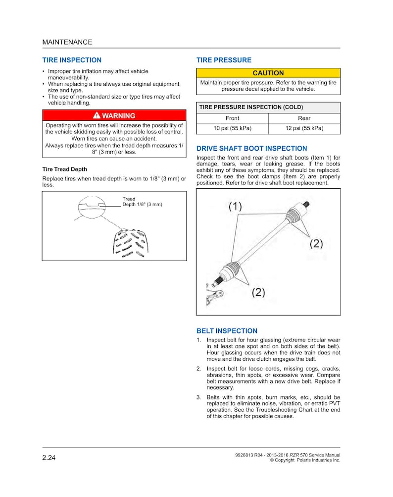 Polaris RZR 570 Service Manual service manual preview page 7