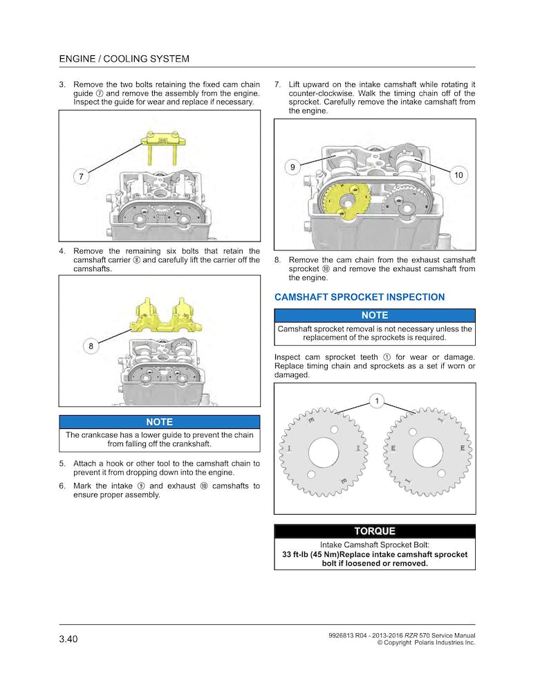 Polaris RZR 570 Service Manual service manual preview page 3