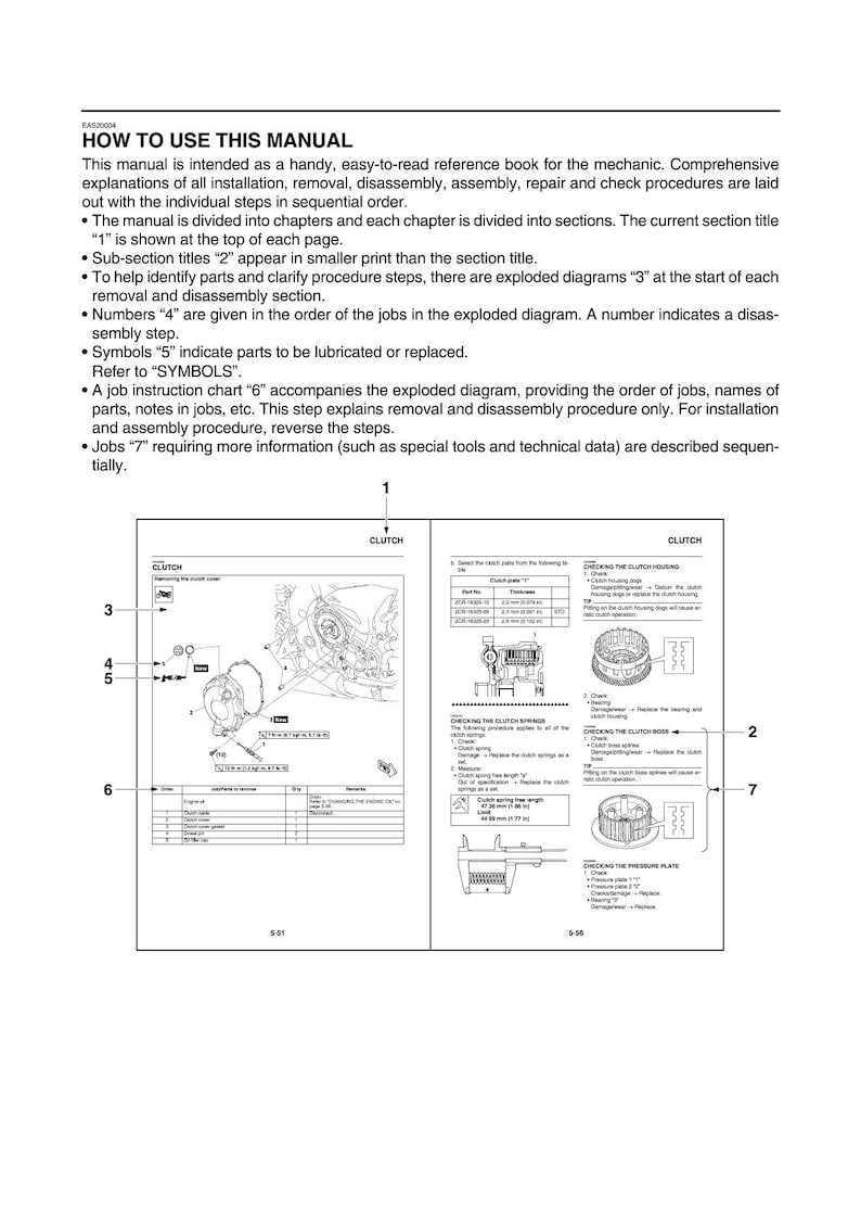 Yamaha MT-10 MTN1000 Service Manual service manual preview page 7
