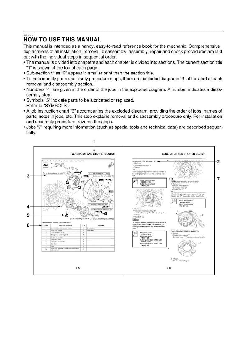 Yamaha X-MAX 300 MBK Evolis 300 Service Manual service manual preview page 7