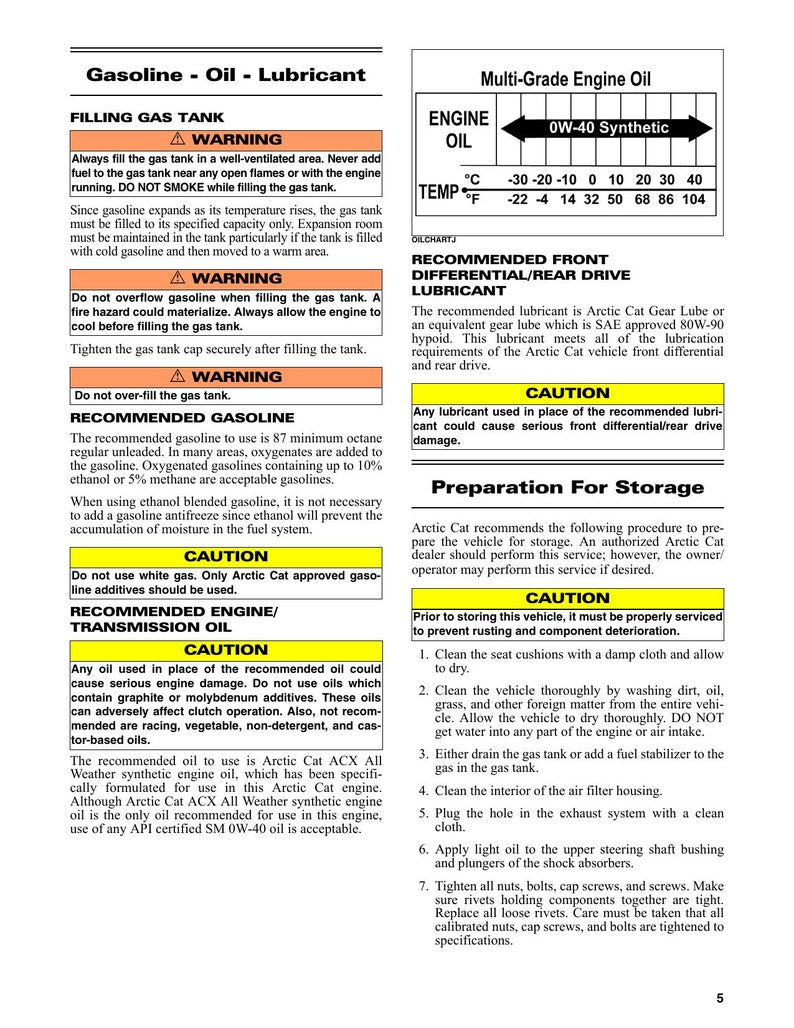 Arctic Cat HDX 500 700 Service Manual service manual preview page 11