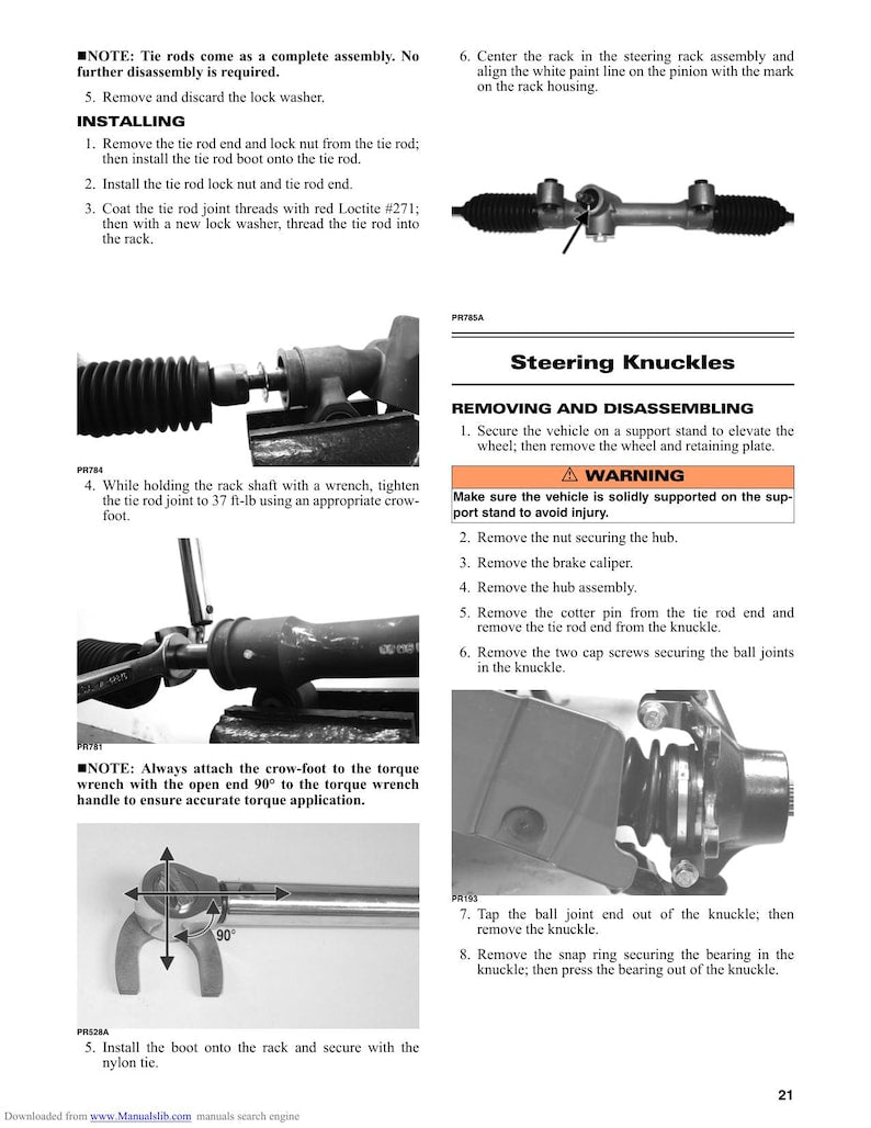 Arctic Cat HDX Crew Service Manual service manual preview page 3