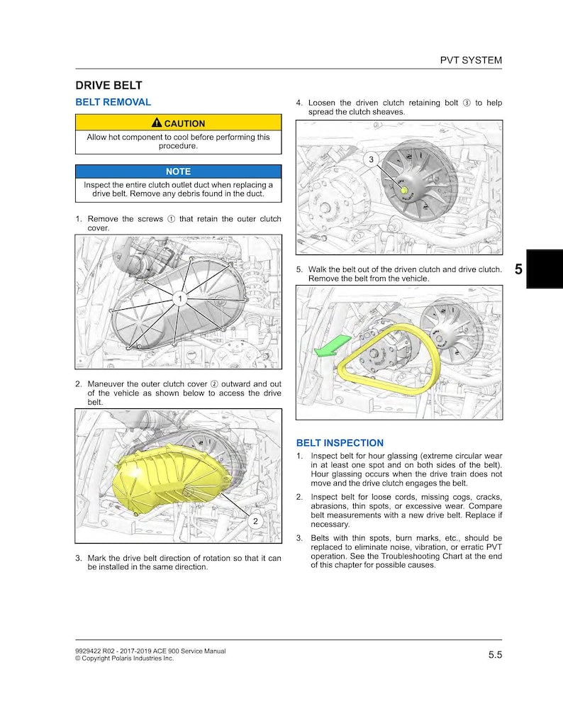 Polaris ACE 900 Service Manual service manual preview page 5