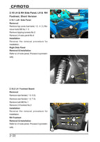 CFMOTO CForce 520 Service Manual 2018-2022 ATV CF500AU-7A 7C service manual preview page 3
