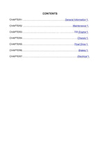 Linhai HY740STL M750L Service Manual 2018-2022 ATV Repair service manual preview page 7