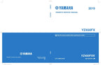Yamaha YZ450FX Service Manual service manual preview page 2