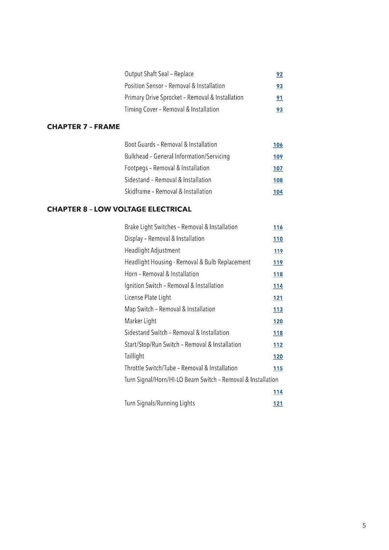 Alta Motors Redshift Service Manual service manual preview page 11