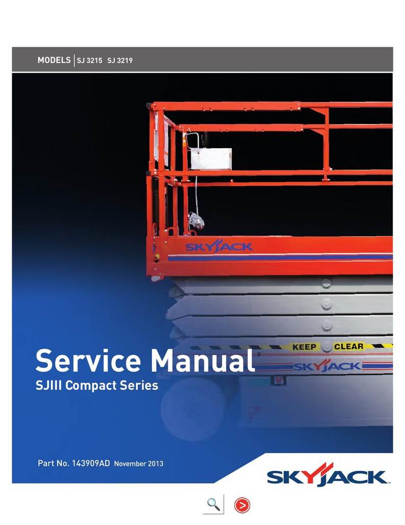 Skyjack SJIII 3215 3219 Service Manual service manual preview page 2