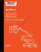 Skyjack SJ46 SJ51 AJ Articulating Boom Service Manual 2020-2024 service manual preview page 2