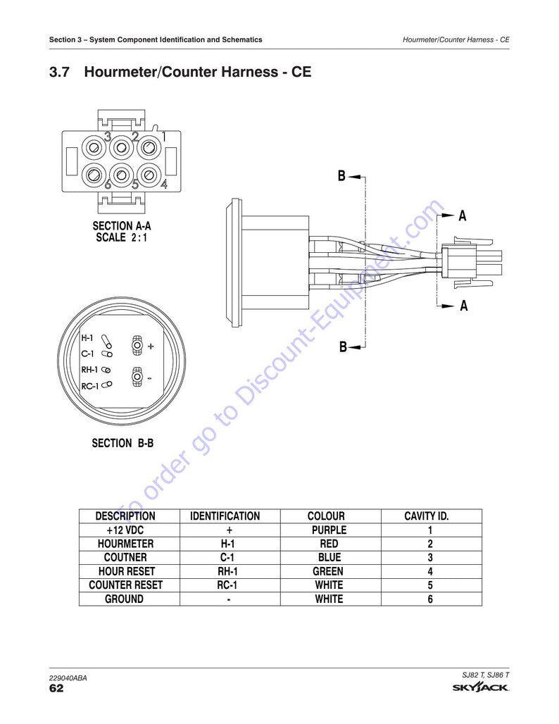Skyjack SJ82 SJ86 T Telescopic Boom Service Manual 2020-2024 service manual preview page 9