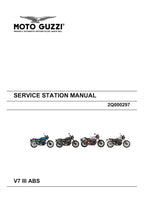 Moto Guzzi V7 III ABS Service Manual 2022-2026 Motorcycle service manual preview page 2