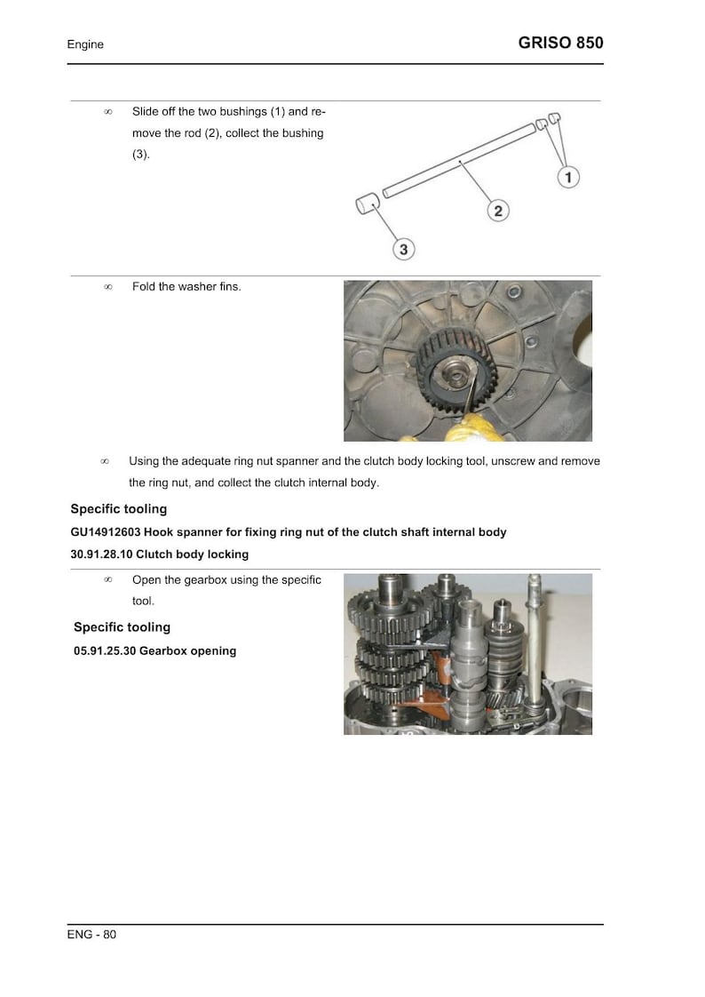 Moto Guzzi Griso 850 Service Manual service manual preview page 6