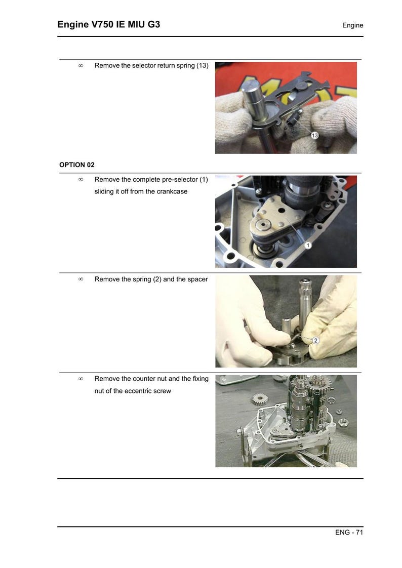 Moto Guzzi V7 V750 IE MIU G3 Service Manual service manual preview page 7