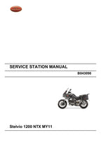 Moto Guzzi Stelvio 1200 NTX Service Manual 2011-2015 Motorcycle service manual preview page 2
