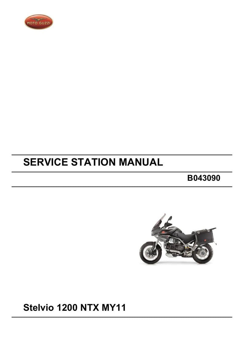 Moto Guzzi Stelvio 1200 NTX Service Manual 2011-2015 Motorcycle service manual preview page 2
