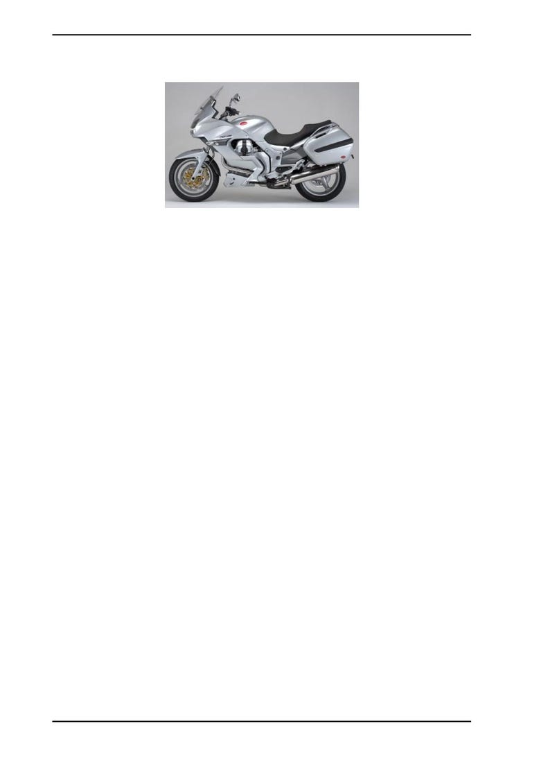 Moto Guzzi Norge 850 Service Manual service manual preview page 8