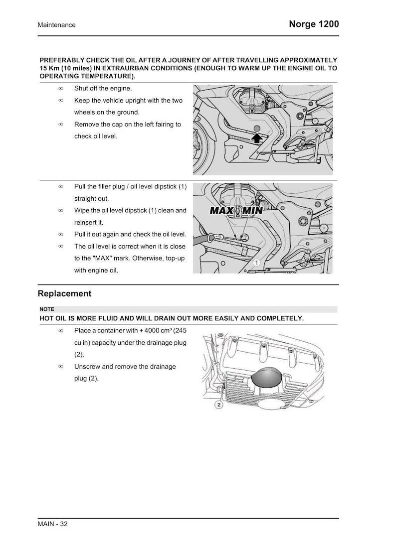 Moto Guzzi Norge 1200 Service Manual 2006-2010 Motorcycle service manual preview page 4